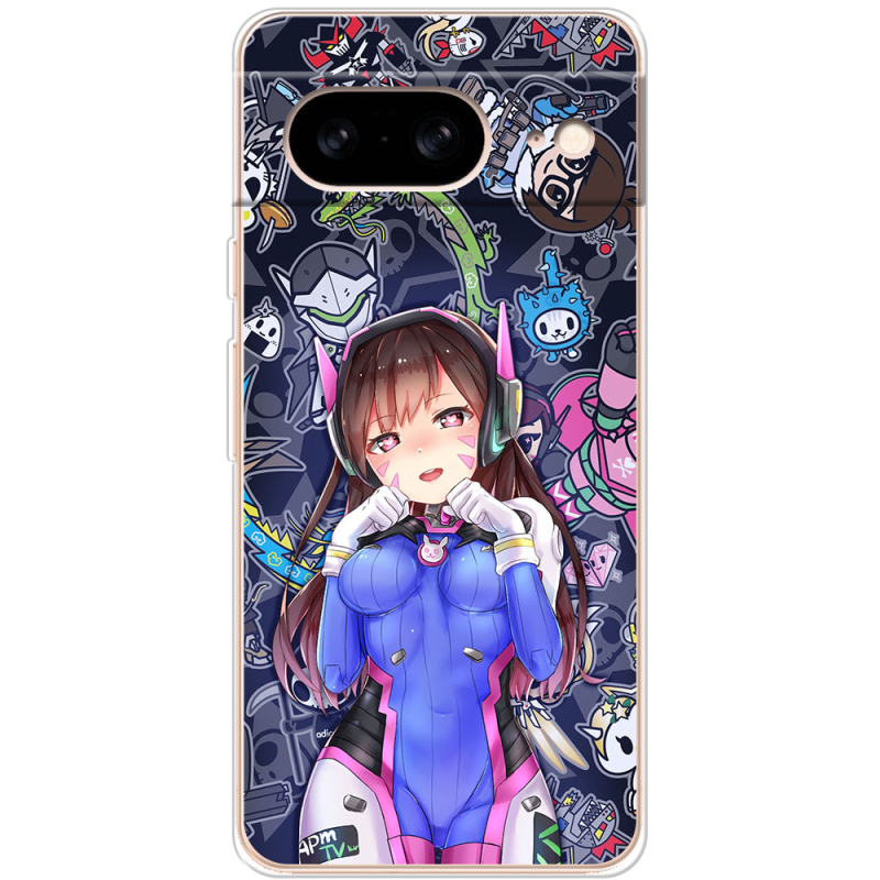 Чехол BoxFace Google Pixel 8 Overwatch D.VA