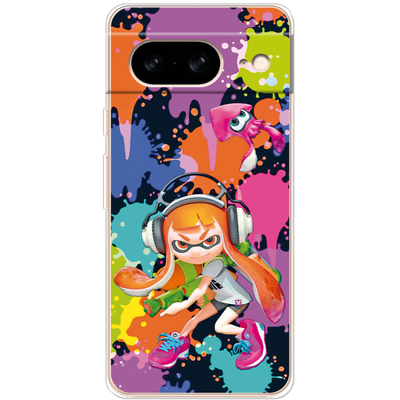 Чехол BoxFace Google Pixel 8 Splatoon Inklings