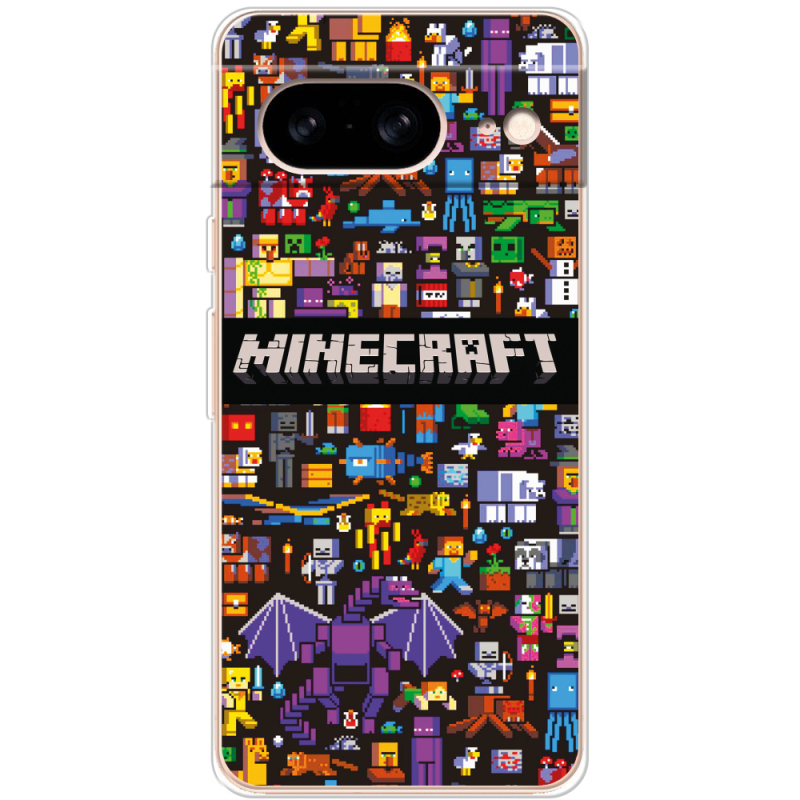 Чехол BoxFace Google Pixel 8 Minecraft Mobbery