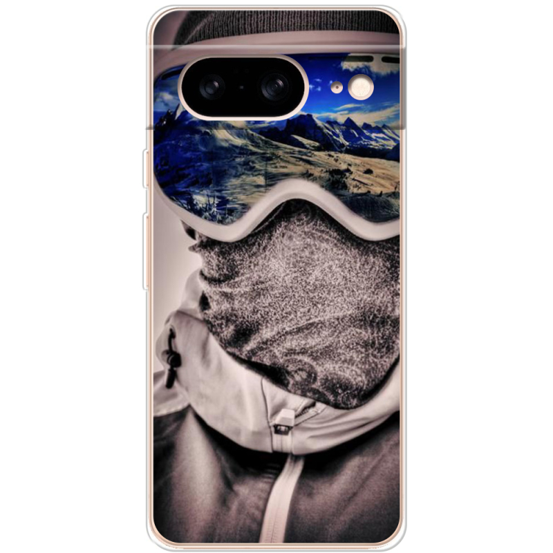 Чехол BoxFace Google Pixel 8 snowboarder