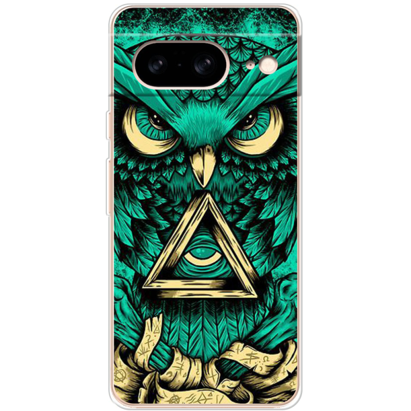 Чехол BoxFace Google Pixel 8 Masonic Owl