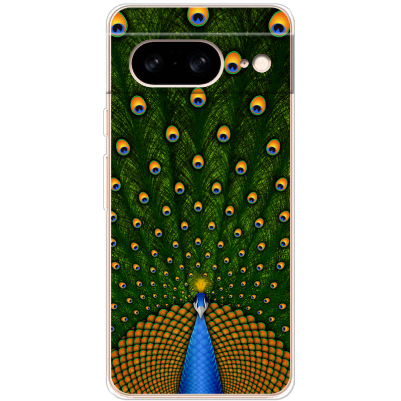 Чехол BoxFace Google Pixel 8 Peacocks Tail