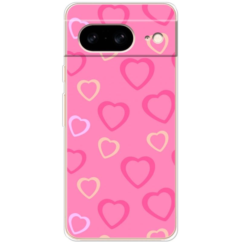 Чехол BoxFace Google Pixel 8 Sugar Hearts