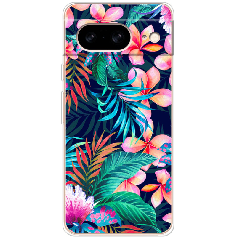 Чехол BoxFace Google Pixel 8 flowers in the tropics