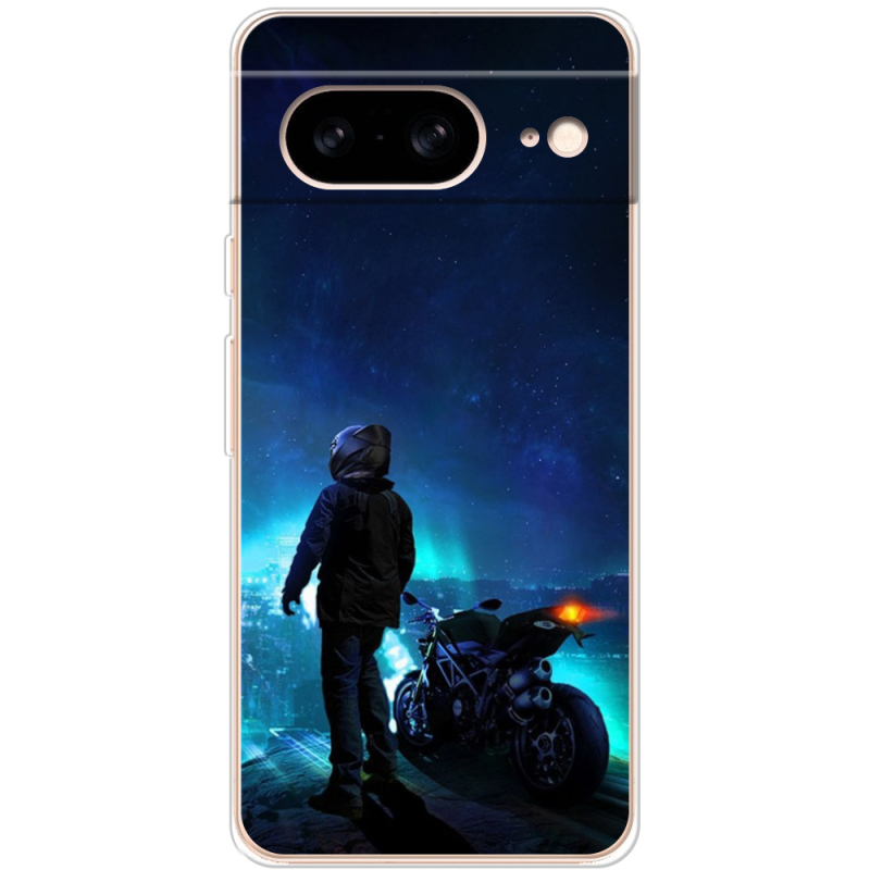 Чехол BoxFace Google Pixel 8 Motorcyclist