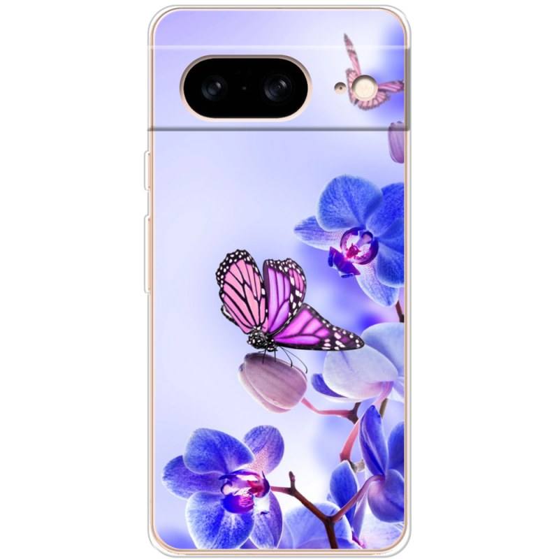 Чехол BoxFace Google Pixel 8 Orchids and Butterflies