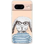 Прозрачный чехол BoxFace Google Pixel 8 MR. Rabbit