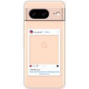 Прозрачный чехол BoxFace Google Pixel 8 Insta