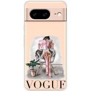 Прозрачный чехол BoxFace Google Pixel 8 VOGUE