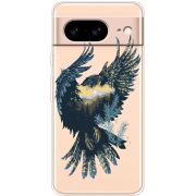 Прозрачный чехол BoxFace Google Pixel 8 Eagle