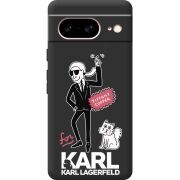 Черный чехол BoxFace Google Pixel 8 For Karl