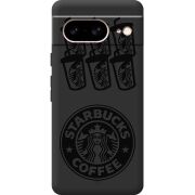 Черный чехол BoxFace Google Pixel 8 Black Coffee