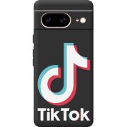 Черный чехол BoxFace Google Pixel 8 Tik Tok