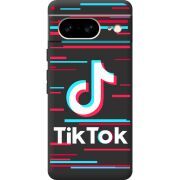 Черный чехол BoxFace Google Pixel 8 Tik Tok