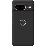 Черный чехол BoxFace Google Pixel 8 My Heart