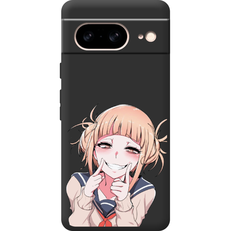 Черный чехол BoxFace Google Pixel 8 Himiko Toga Smile