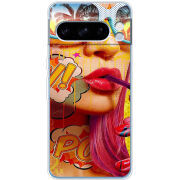 Чехол BoxFace Google Pixel 8 Pro Yellow Girl Pop Art