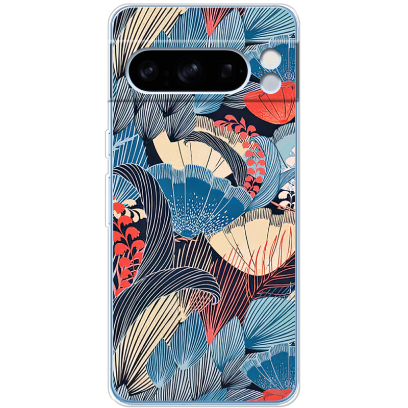 Чехол BoxFace Google Pixel 8 Pro Blue Herb