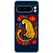 Чехол BoxFace Google Pixel 8 Pro Petrykivka Leopard