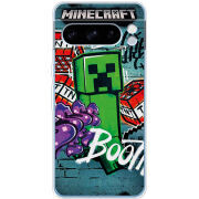 Чехол BoxFace Google Pixel 8 Pro Minecraft Graffiti
