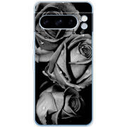 Чехол BoxFace Google Pixel 8 Pro Black and White Roses