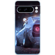 Чехол BoxFace Google Pixel 8 Pro Silver Car