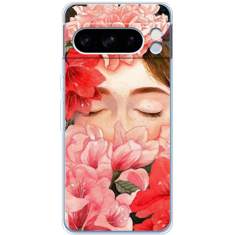 Чехол BoxFace Google Pixel 8 Pro Girl in Flowers