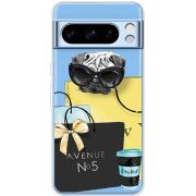 Прозрачный чехол BoxFace Google Pixel 8 Pro Fashion Pug