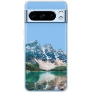 Прозрачный чехол BoxFace Google Pixel 8 Pro Blue Mountain