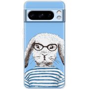 Прозрачный чехол BoxFace Google Pixel 8 Pro MR. Rabbit