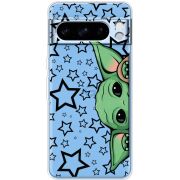 Прозрачный чехол BoxFace Google Pixel 8 Pro Baby Yoda