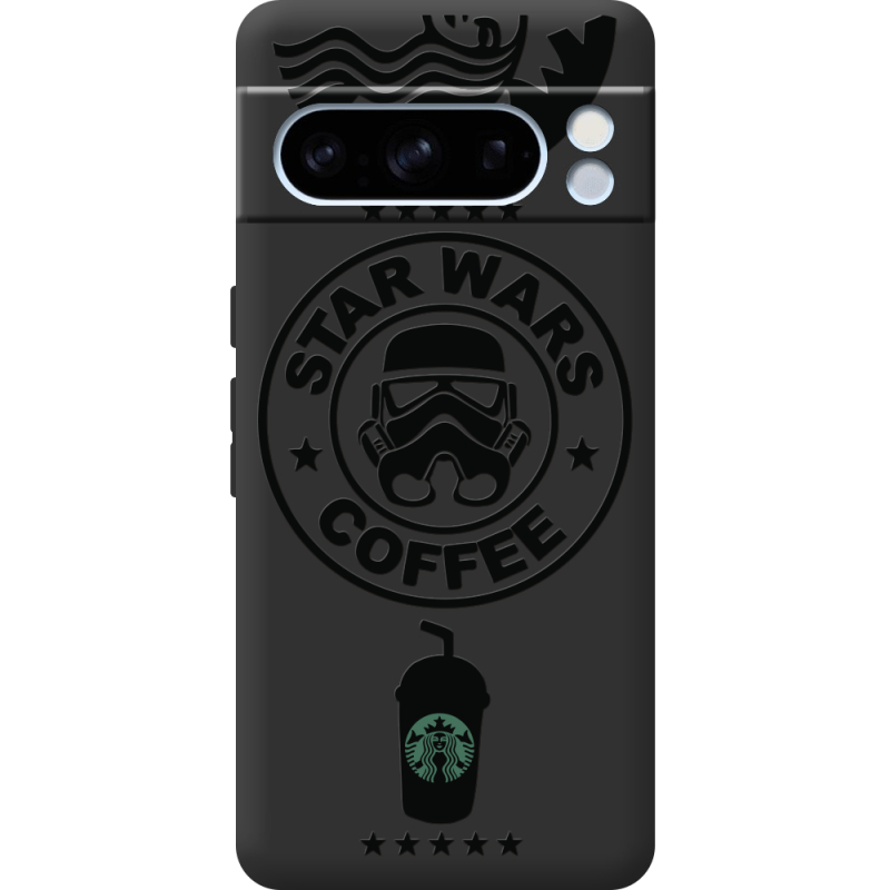 Черный чехол BoxFace Google Pixel 8 Pro Dark Coffee