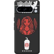 Черный чехол BoxFace Google Pixel 8 Pro RedWhite Coffee