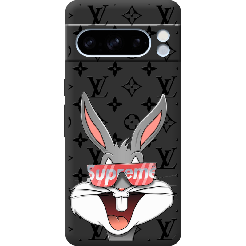 Черный чехол BoxFace Google Pixel 8 Pro looney bunny