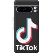 Черный чехол BoxFace Google Pixel 8 Pro Tik Tok