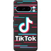 Черный чехол BoxFace Google Pixel 8 Pro Tik Tok