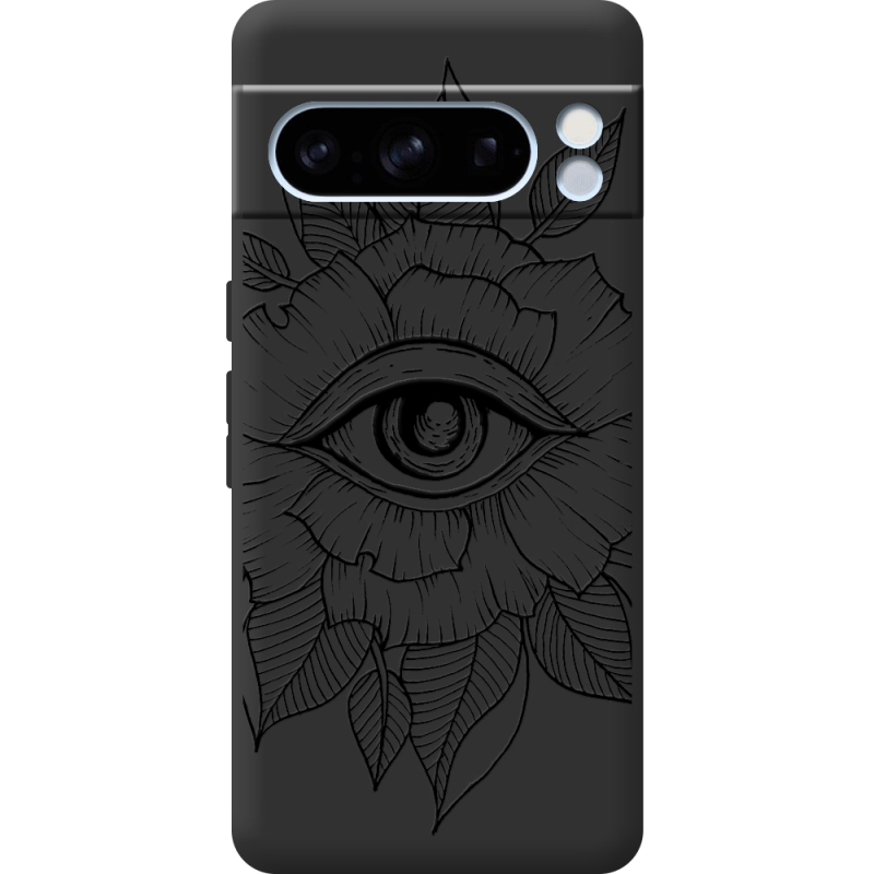 Черный чехол BoxFace Google Pixel 8 Pro Eye