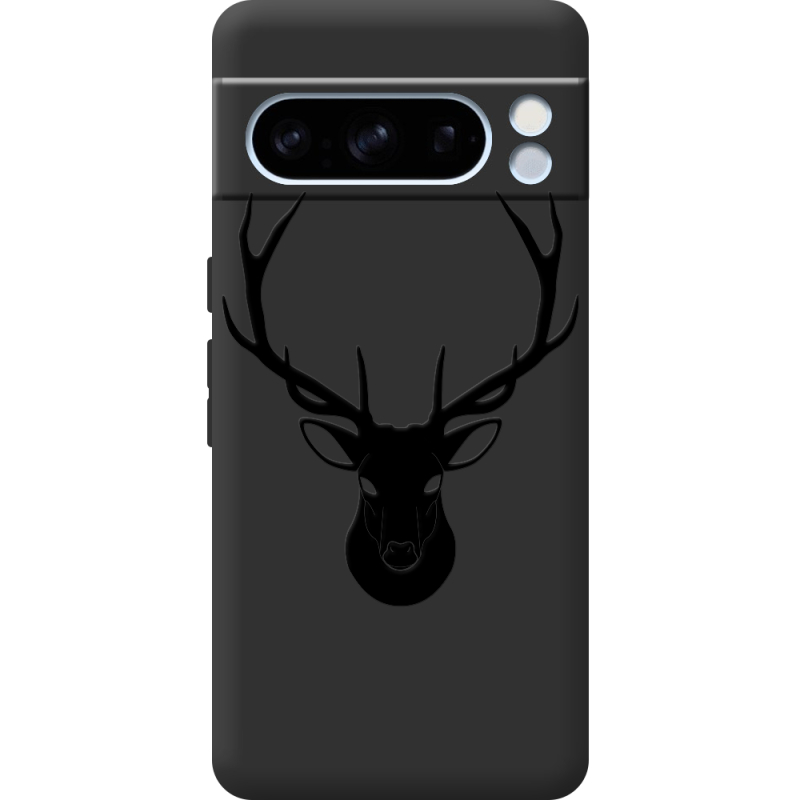 Черный чехол BoxFace Google Pixel 8 Pro Deer