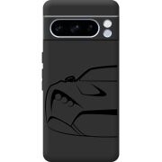 Черный чехол BoxFace Google Pixel 8 Pro Sportcar