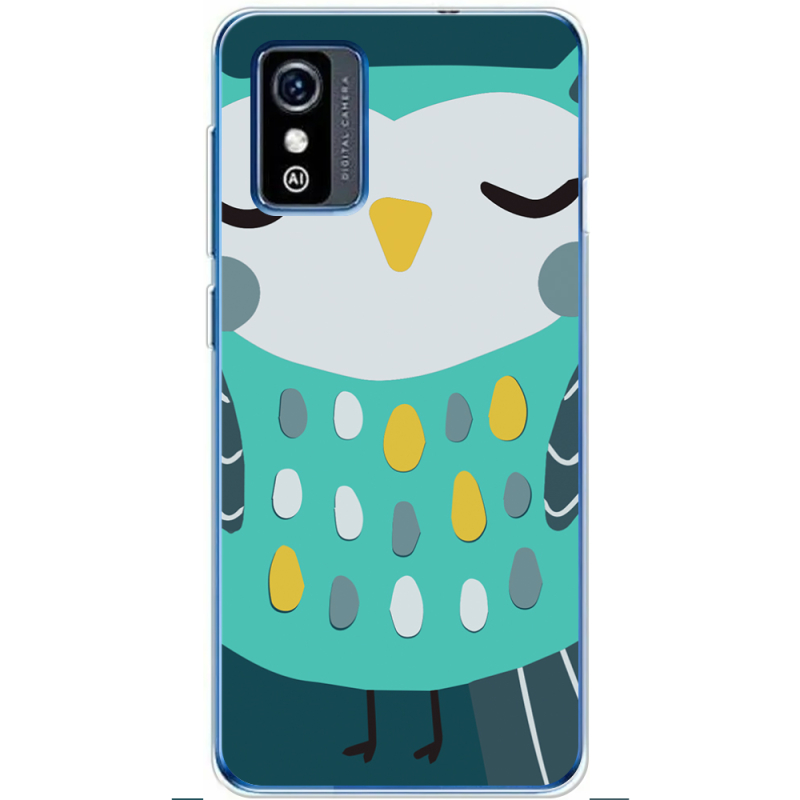 Чехол BoxFace ZTE Blade L9 Green Owl