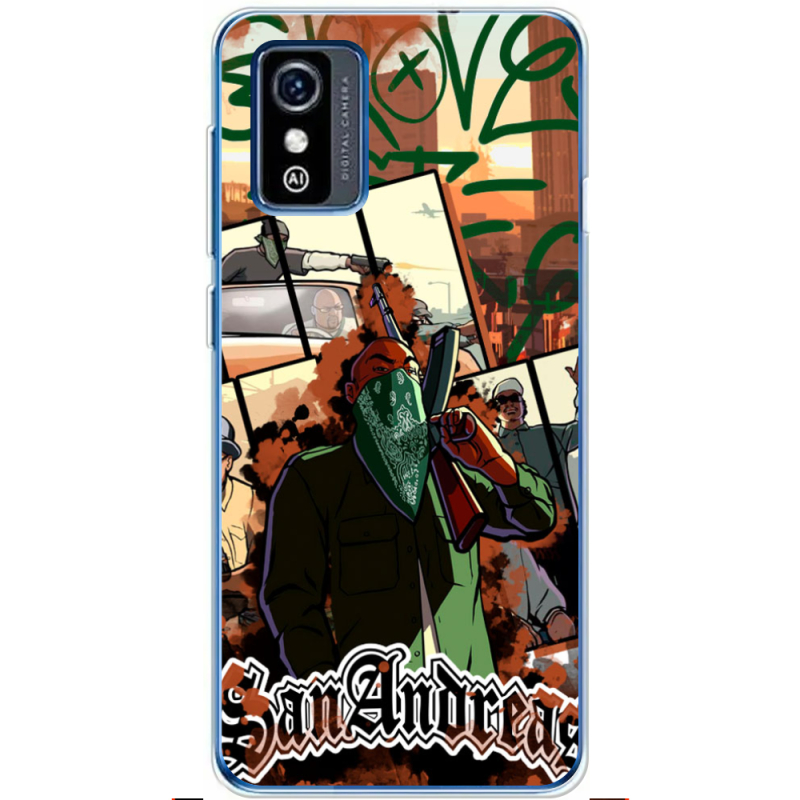 Чехол BoxFace ZTE Blade L9 GTA San Andreas