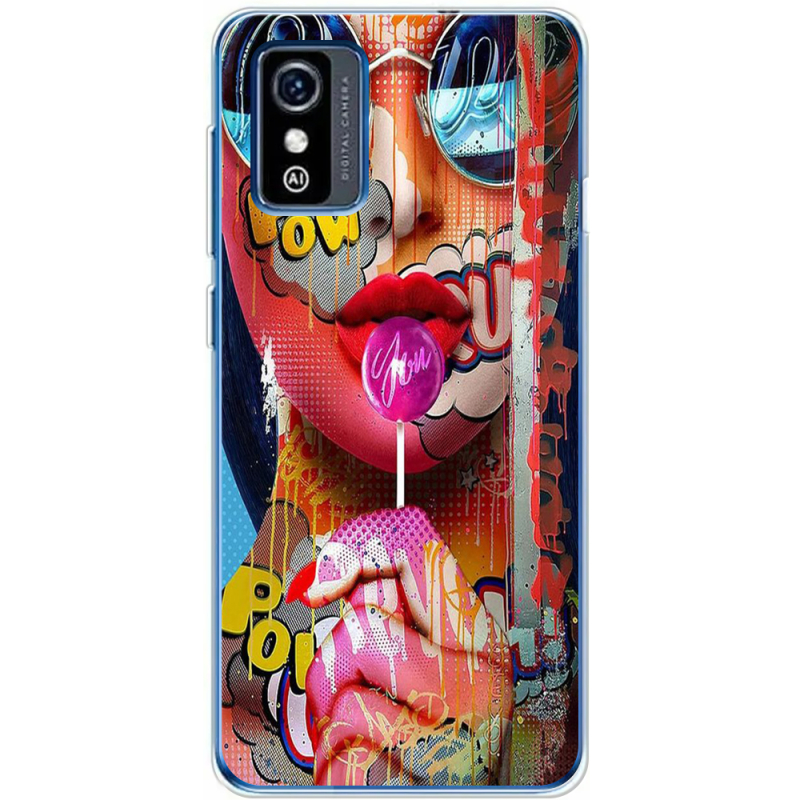 Чехол BoxFace ZTE Blade L9 Colorful Girl