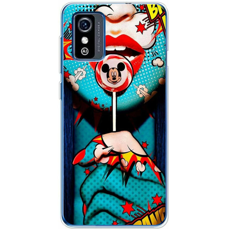 Чехол BoxFace ZTE Blade L9 Girl Pop Art