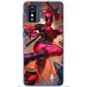 Чехол BoxFace ZTE Blade L9 Woman Deadpool