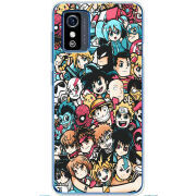 Чехол BoxFace ZTE Blade L9 Anime Stickers