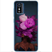 Чехол BoxFace ZTE Blade L9 Exquisite Purple Flowers