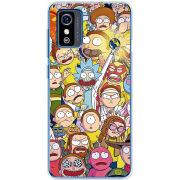 Чехол BoxFace ZTE Blade L9 Rick and Morty