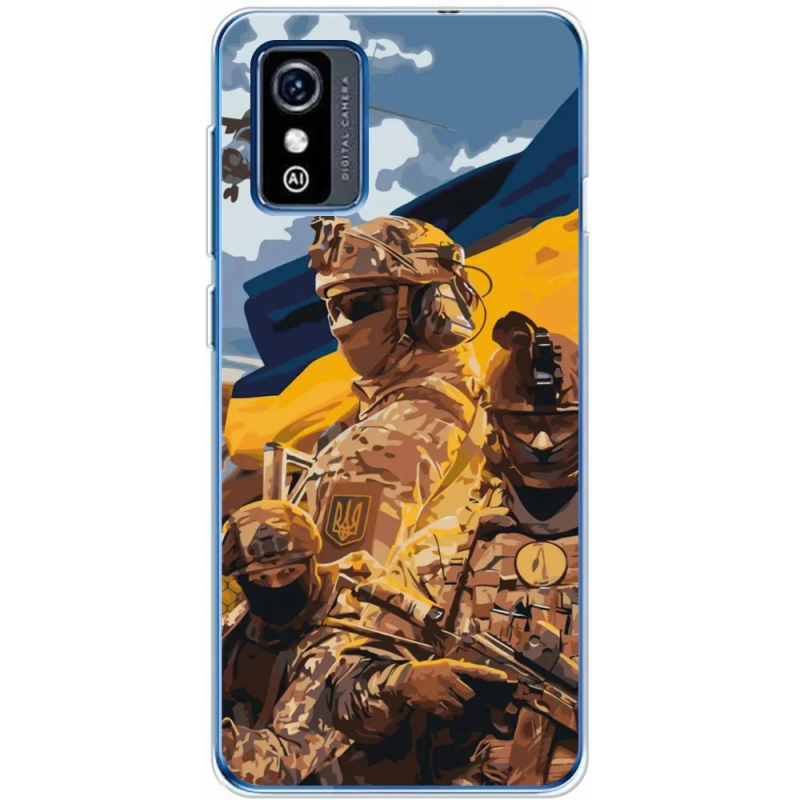 Чехол BoxFace ZTE Blade L9 Воїни ЗСУ