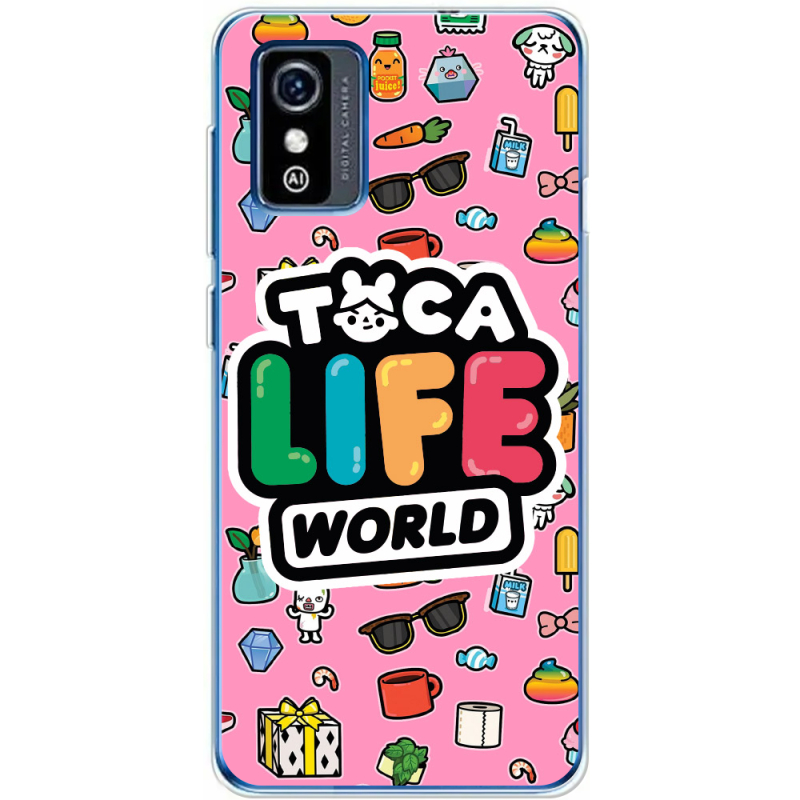 Чехол BoxFace ZTE Blade L9 Toca Boca Life World