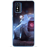 Чехол BoxFace ZTE Blade L9 Silver Car